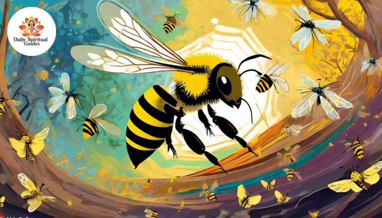 Spiritual Meaning of Bees Landing & Flying Around You: Unlocking the Mystical Power