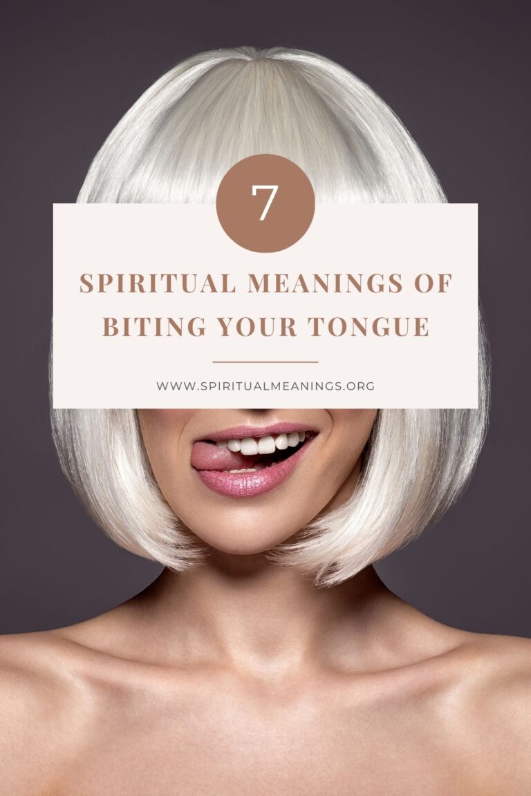 Biting Tongue in Sleep Spiritual Meaning