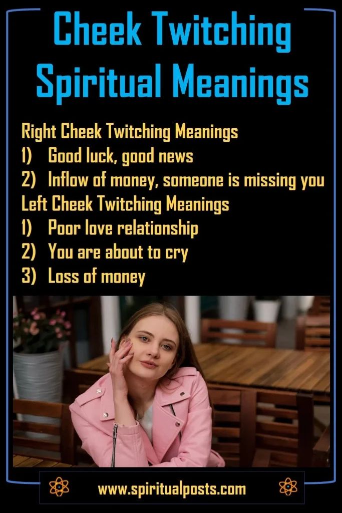 Cheek Twitching Meanings Superstition