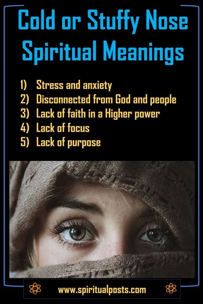 Cold Stuffy Nose Spiritual Meaning