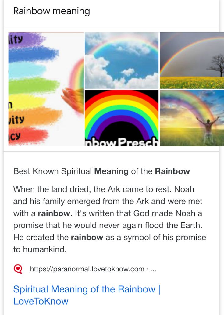 Double Rainbow Biblical Spiritual Meanings