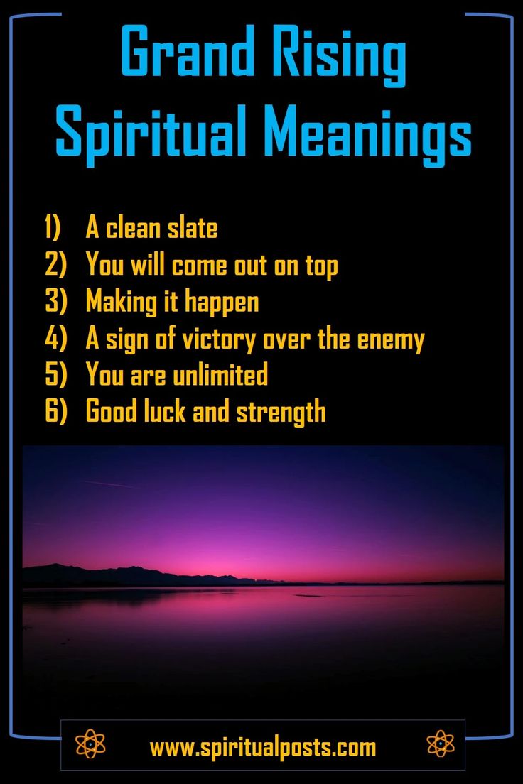 Grand Rising Spiritual Meaning How to Respond