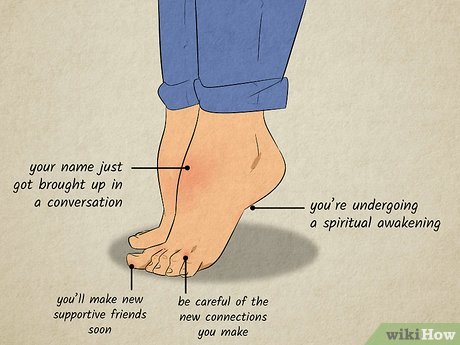 Itchy Left Foot Meaning Superstition Spiritually