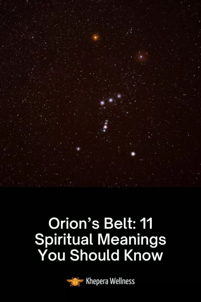 Orions Belt Spiritual Meaning