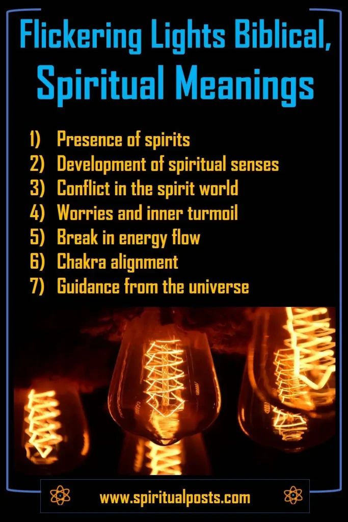 Spiritual Biblical Meanings of Flickering Lights