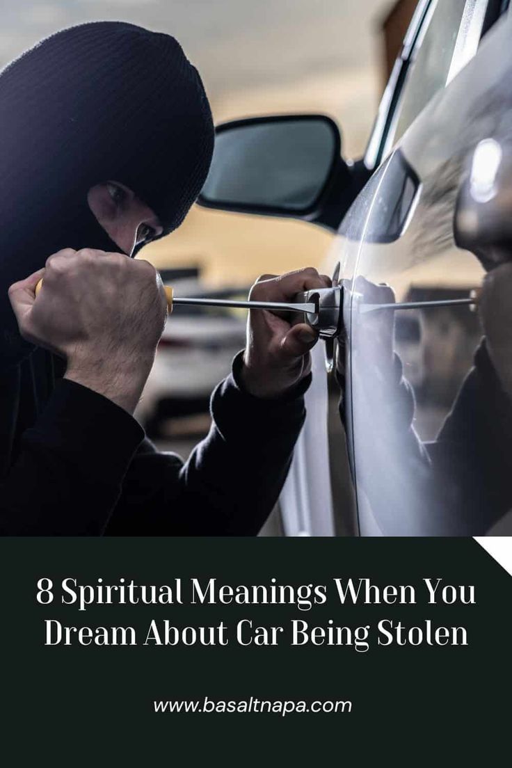 Spiritual Meaning of a Car Being Stolen in a Dream