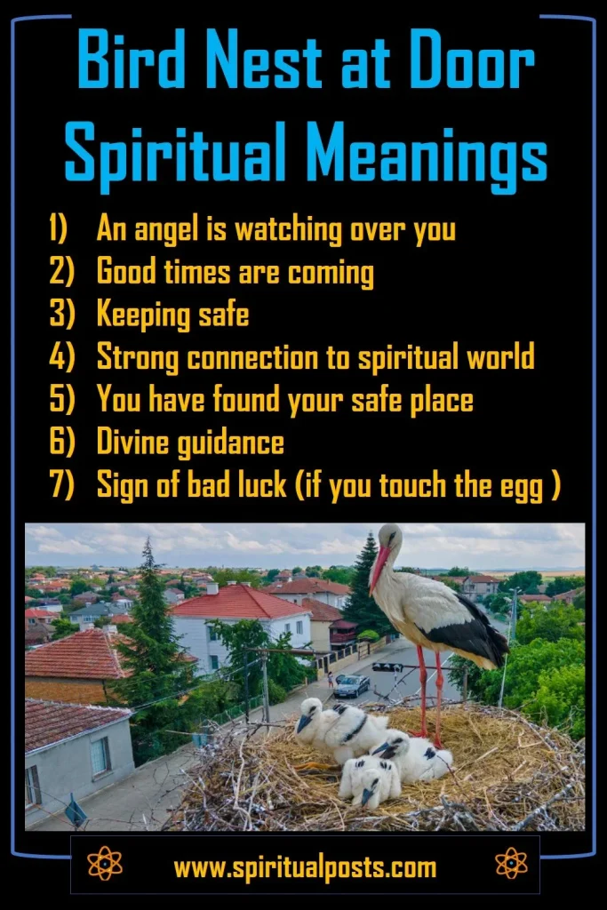 Spiritual Meaning of Bird Nest at Front Door