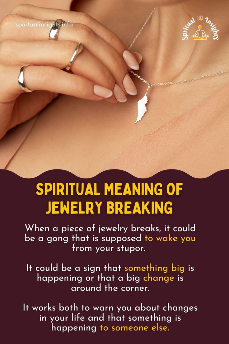 Spiritual Meaning of Jewelry Breaking