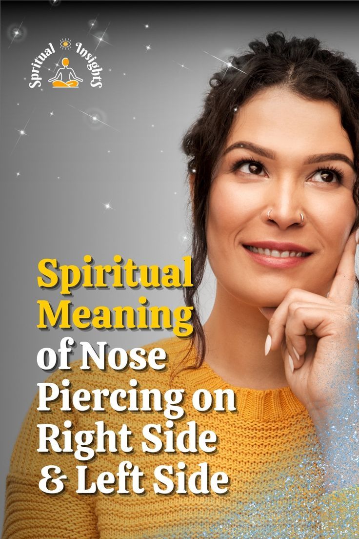 Spiritual Meaning of Nose Piercing on Right Left Side
