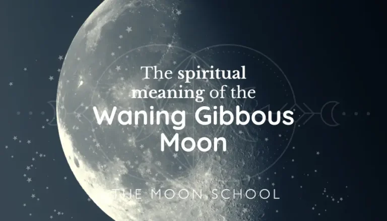 Waning Gibbous Moon Spiritual Meaning