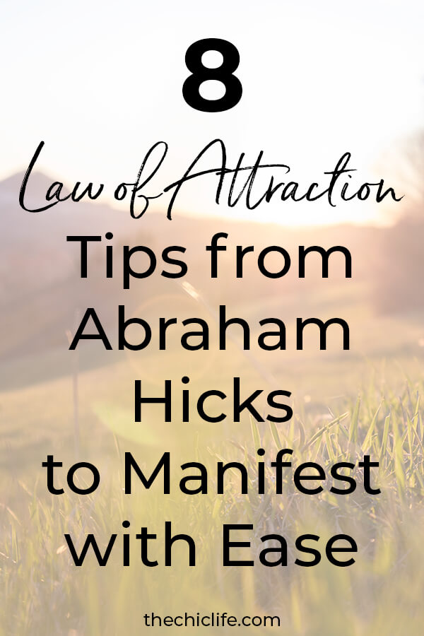 Abraham Hicks Manifestation