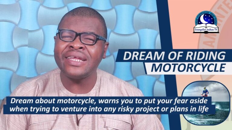 Biblical Spiritual Meaning of Motorcycle in a Dream