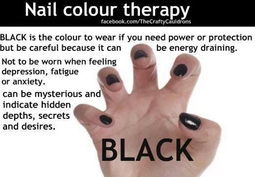 Black Nail Polish Spiritual Meaning