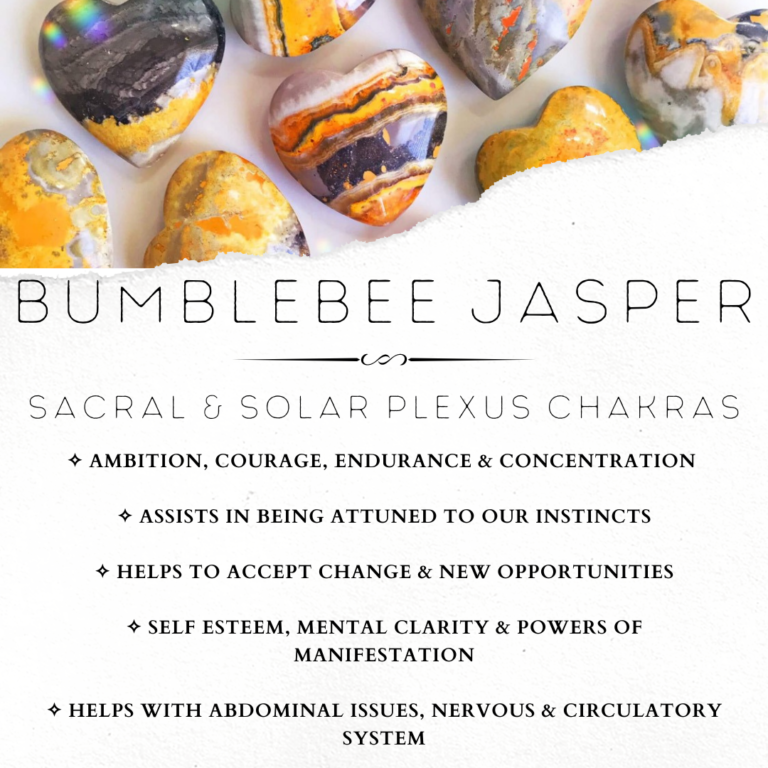 Bumble Bee Jasper Spiritual Meaning