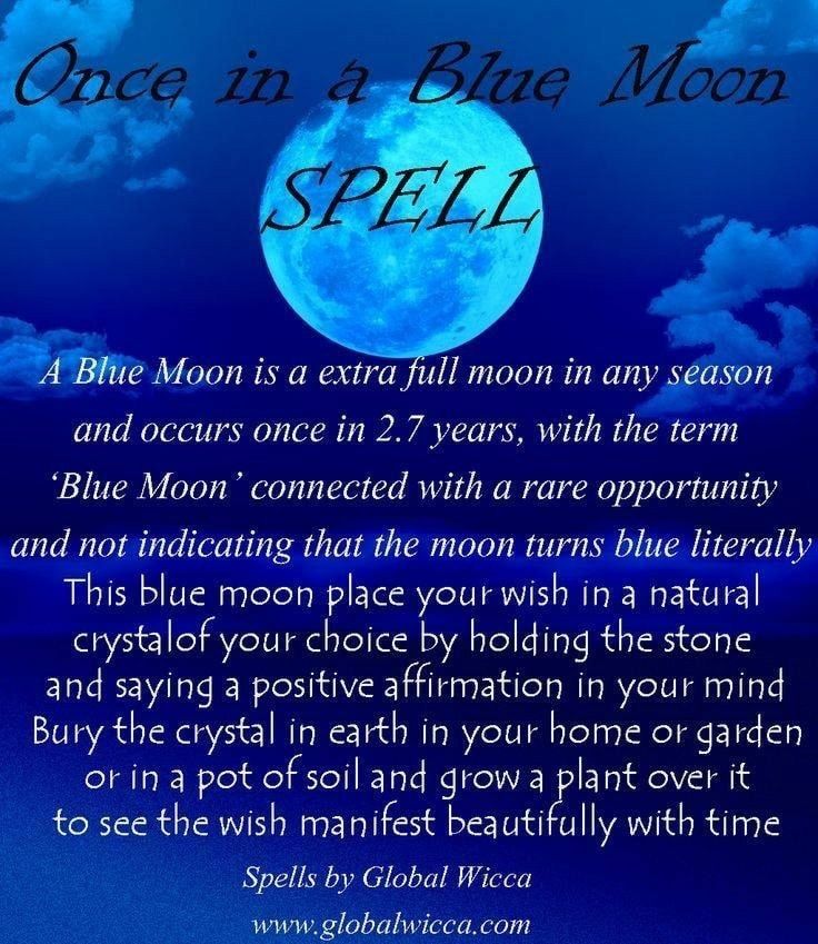 Blue Moon Manifestation Ritual