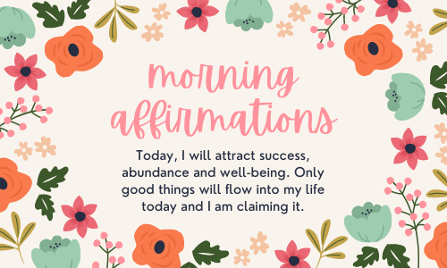 Daily Positive Affirmations for Work