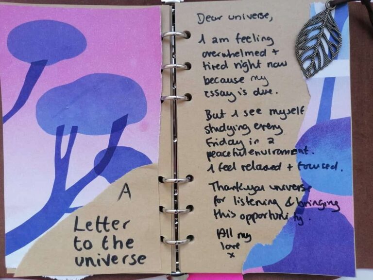 Dear Universe Manifestation Letter