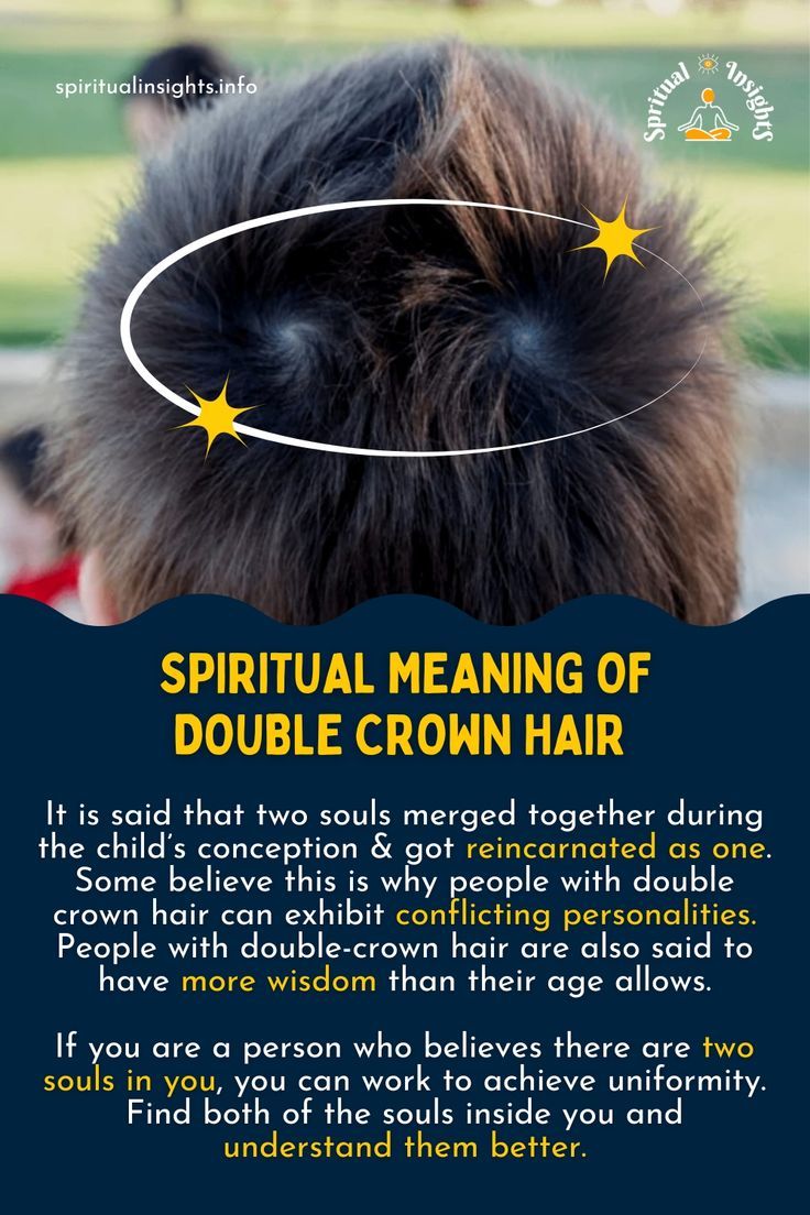 Double Crown Hair Spiritual Meaning
