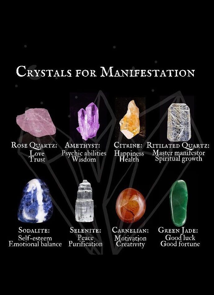 Gemstones for Manifestation