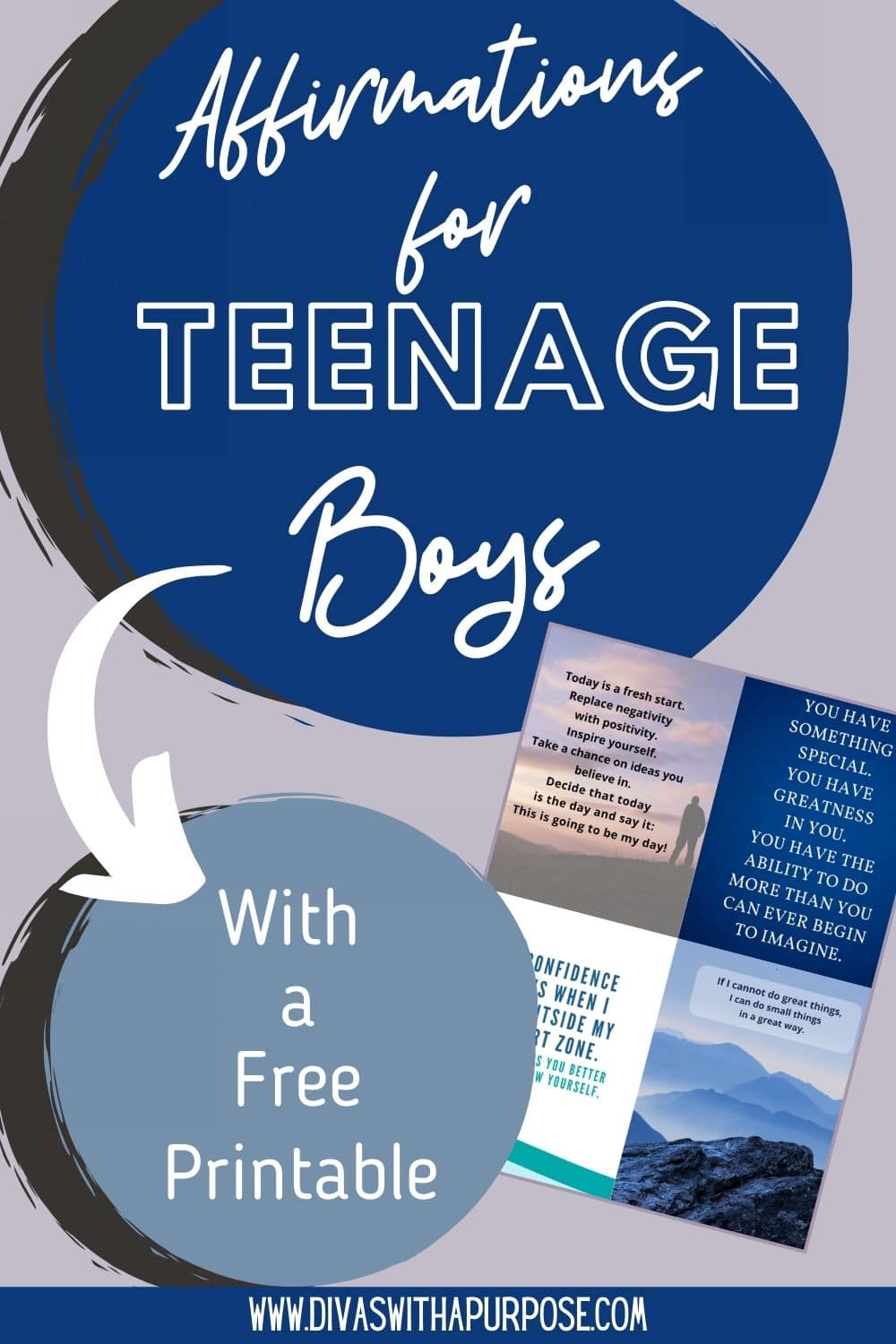 Positive Affirmations for Teen Boys