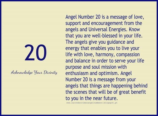 What Does 20 Mean in Numerology?