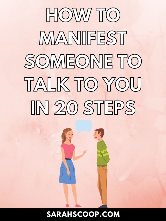 How to Manifest Someone to Talk to You?: Attract Conversation