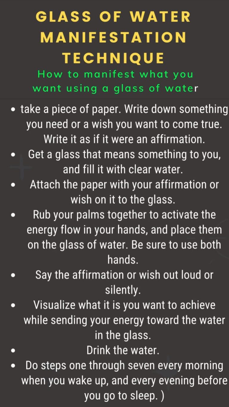 How to Manifest With Water? Unleash Aquatic Affirmations