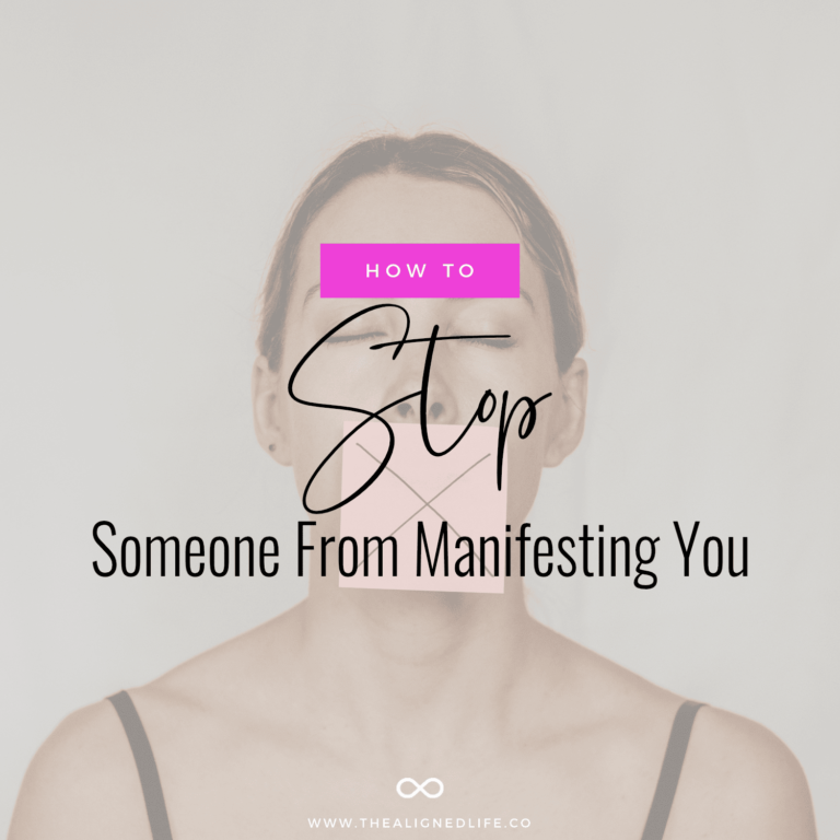 How to Stop Someone Manifesting You?: Break the Bond