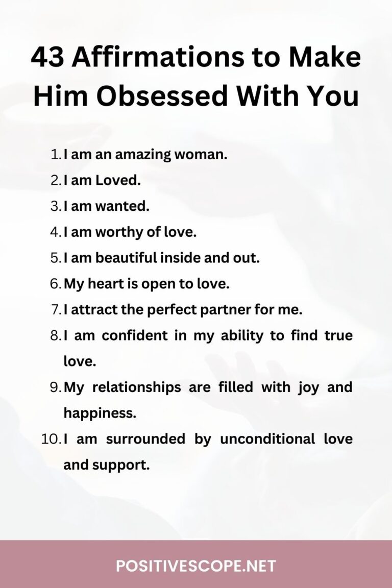 Manifest Him to Be Obsessed With Me: Secrets Unveiled